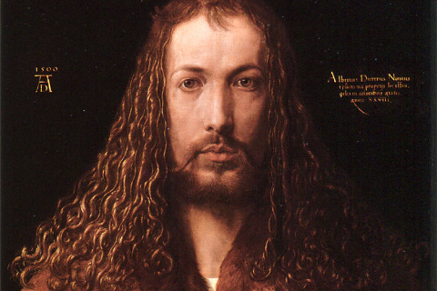 Albrecht Dürer (Ausschnitt aus dem Selbstporträt)