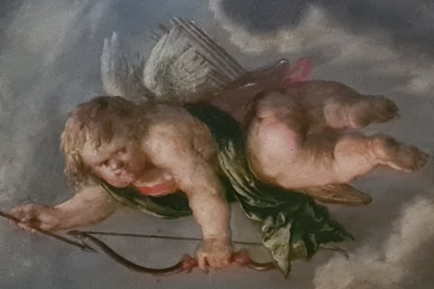 Engel aus dem Thronsaal Schloss Moritzburg/Zeitz