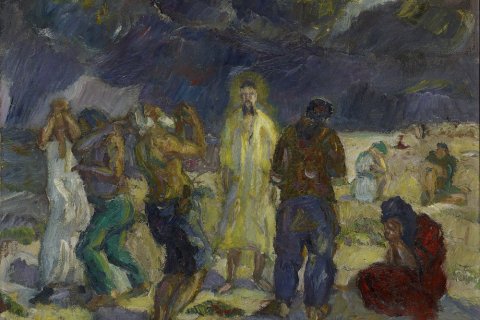 Max Beckmann: Jesus in der Wüste