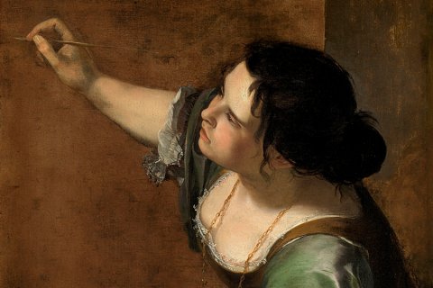 Artemisia Gentileschi: Selbstporträt als Allegorie auf die Malerei