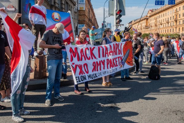 Proteste in Minsk 2020