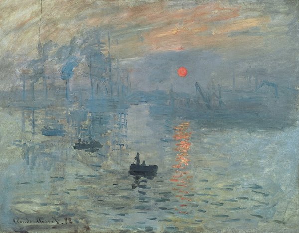 Claude Monet: Sonnenaufgang 1872 | Musée Marmottan Monet CC