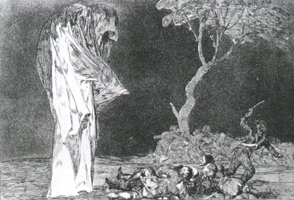 F. de Goya: Torheit der Furcht