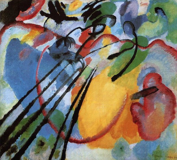 V. Kandinsky: Improvisation 26 (1912)
