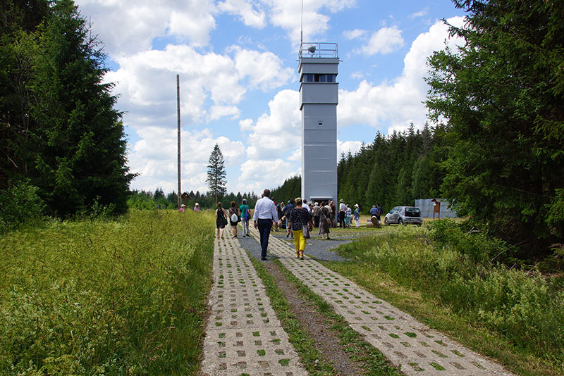 Grenzturm am Kolonnenweg (ehem. Grenzstreifen im Harz)